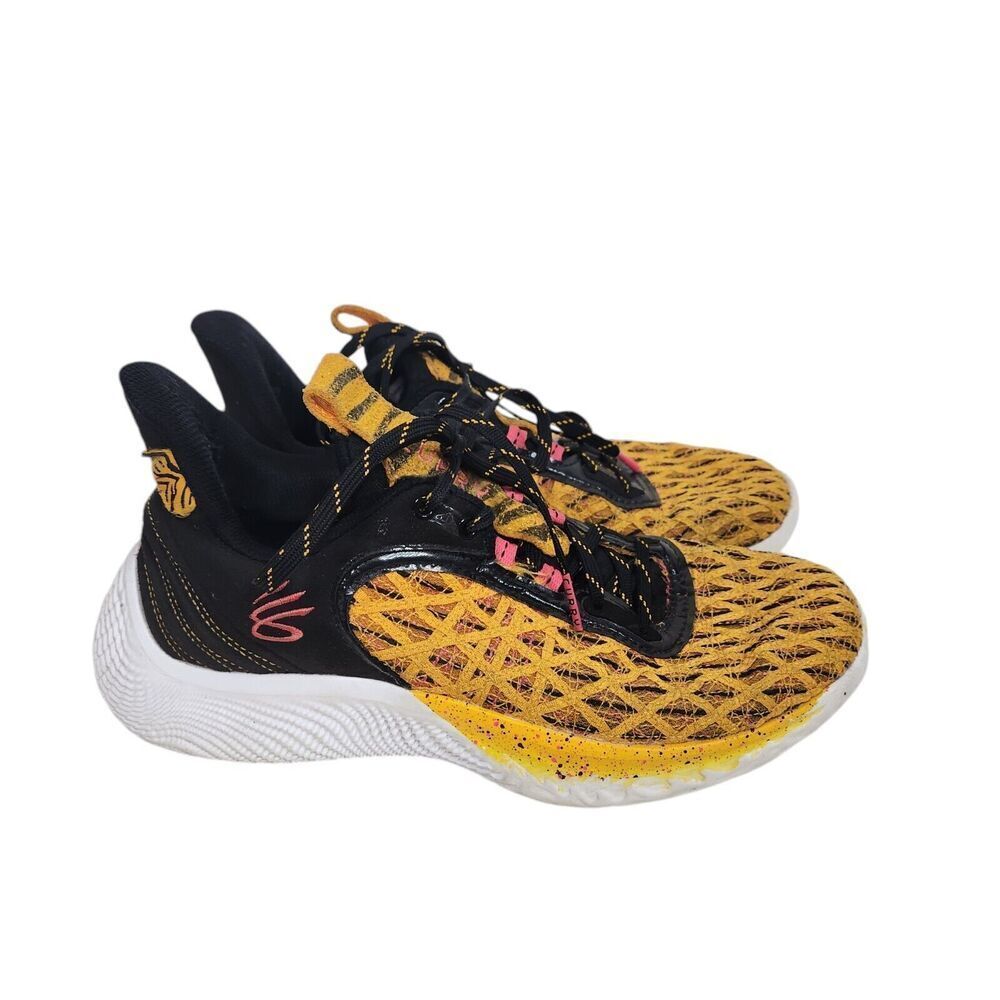 Under‎ Armour Curry Flow 9 Shoes 7Y Youth Boys Sesame Street Beyond The Stripe